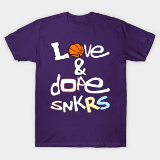 Love & Dope Sneakers (Orange S) T-Shirt